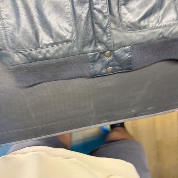 Vintage GFC Trading Company Men’s Leather Jacket Size Small - Picture 4 of 8